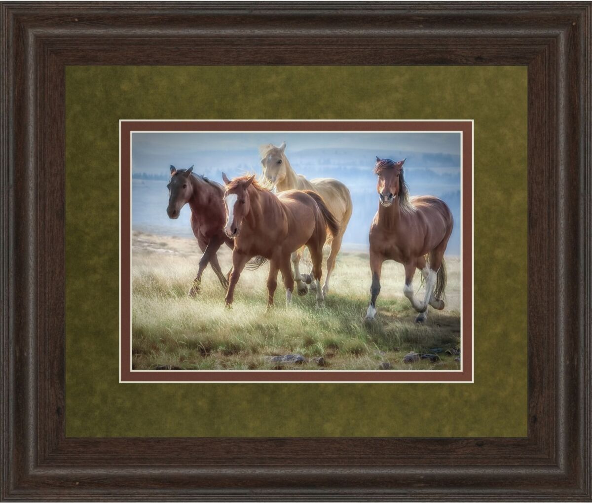 Classy Art Morning Stroll by Wendy Caro Framed Print Wall Art, 34