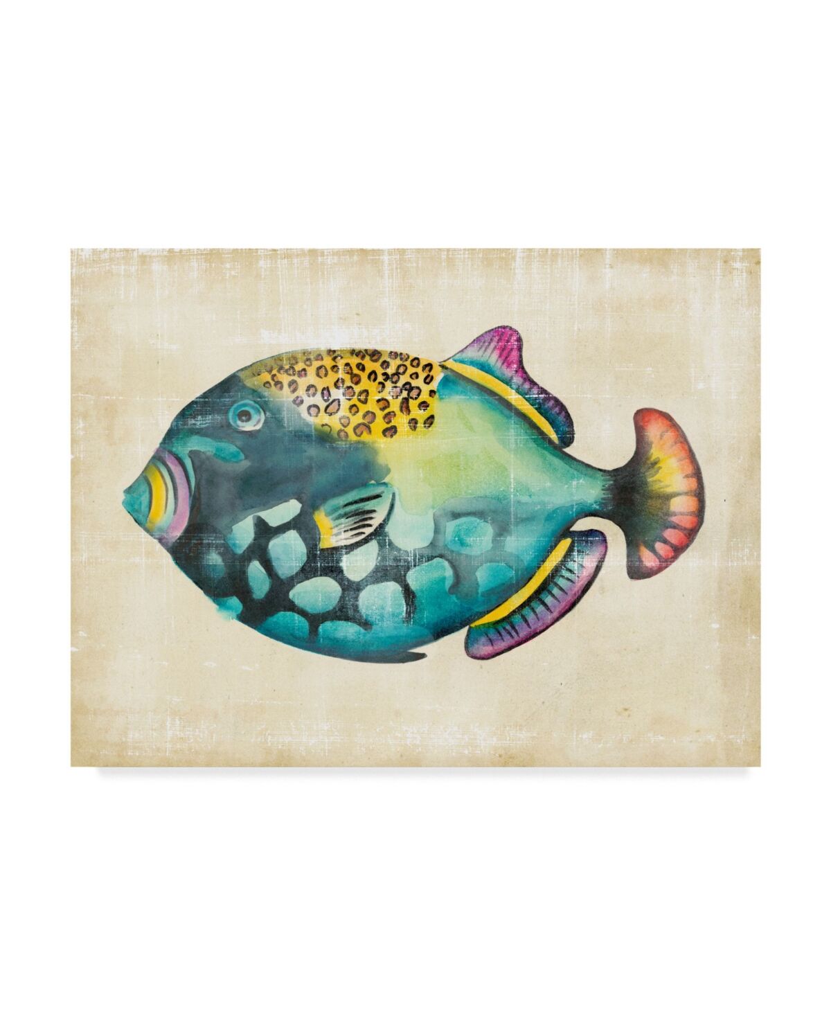 Trademark Global Chariklia Zarris Aquarium Fish Iv Canvas Art - 20