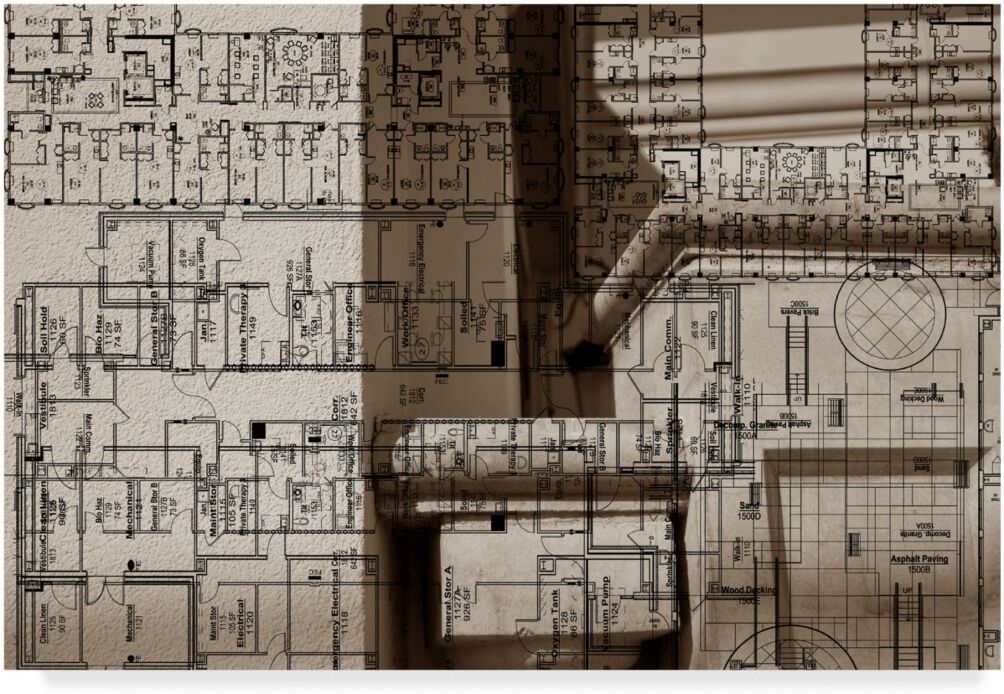 Trademark Global Sisa Jasper Architecture Drawing Iv Canvas Art - 20