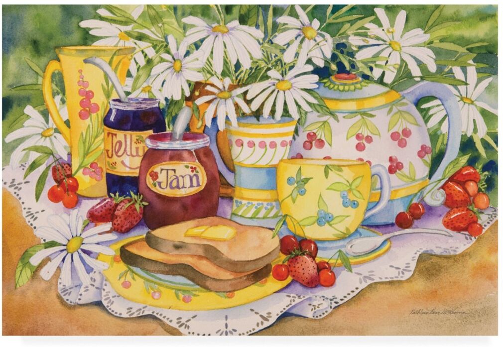 Trademark Global Kathleen Parr Mckenna Jam and Jelly Canvas Art - 37