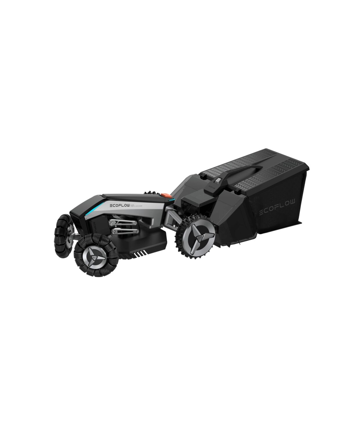 EcoFlow Blade Robotic Lawn Mower + Lawn Sweeper Kit - Grey/Black