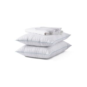 Allied Home Tencel Soft and Breathable 5 Piece Mattress Protector Set, Full - White