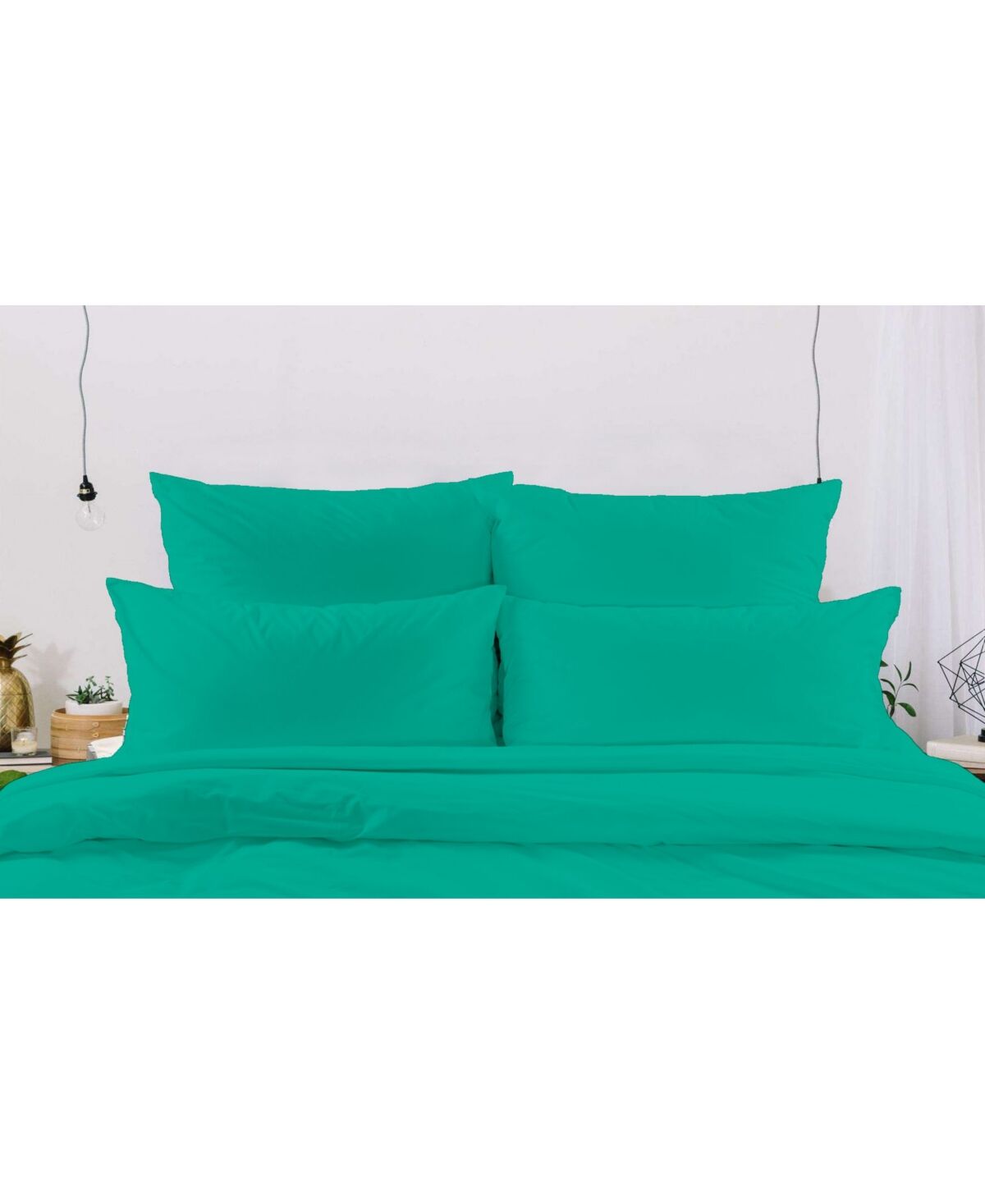 Tagco Usa Luxury Home Super-Soft 1600 Series Double-Brushed 6 Piece Bed Sheets Set - King - Turquoise