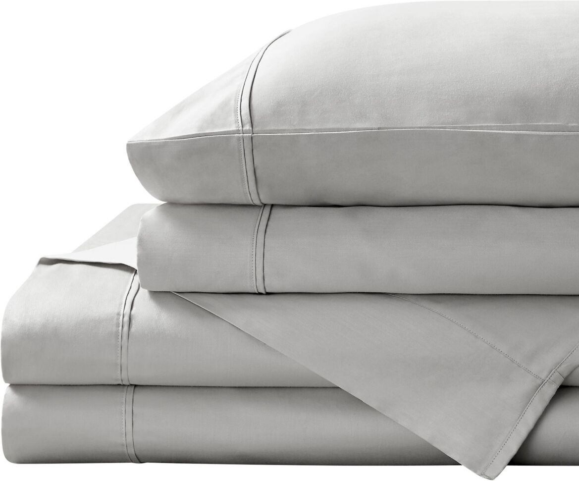 Zorlu Usa Viscose from Bamboo Sheet Set, Full - Silver-tone