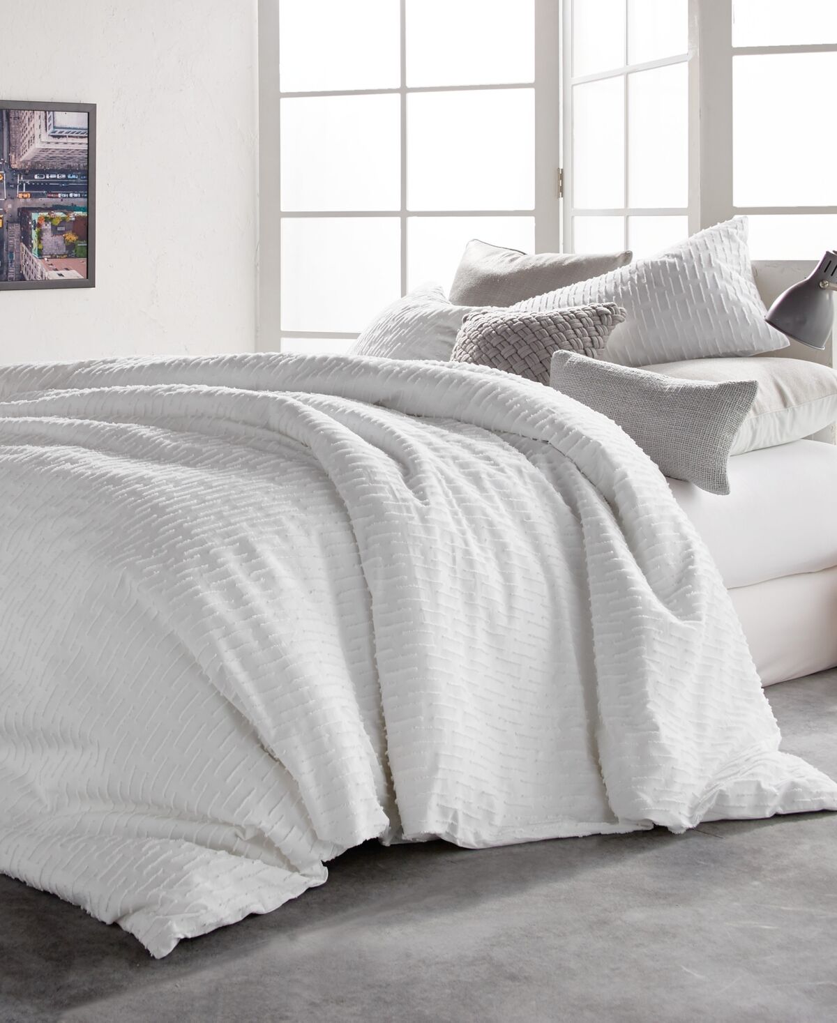 Dkny Refresh Cotton Full/Queen Duvet Cover - White