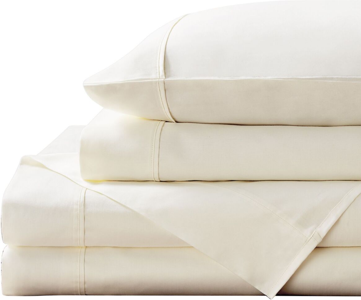 Zorlu Usa Viscose from Bamboo Sheet Set, King - Ivory