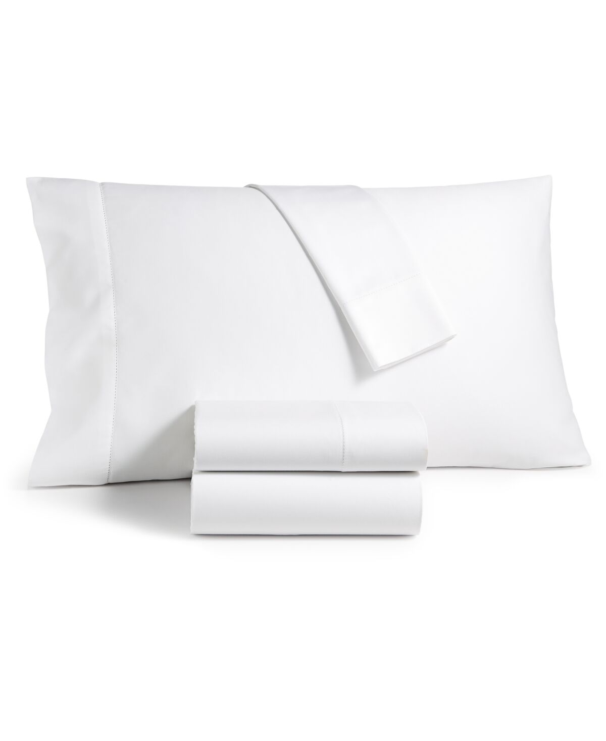 Hotel Collection 680 Thread Count 100% Supima Cotton Sheet Set, Twin, Created for Macy's - White