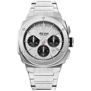 Alpina Men's Swiss Chronograph Alpiner Stainless Steel Bracelet Watch 41mm - Silver-tone