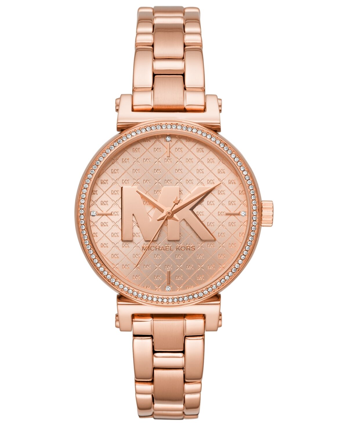 Michael Kors Women's Sofie Rose Gold-Tone Stainless Steel Bracelet Watch 36mm - Rose Gold