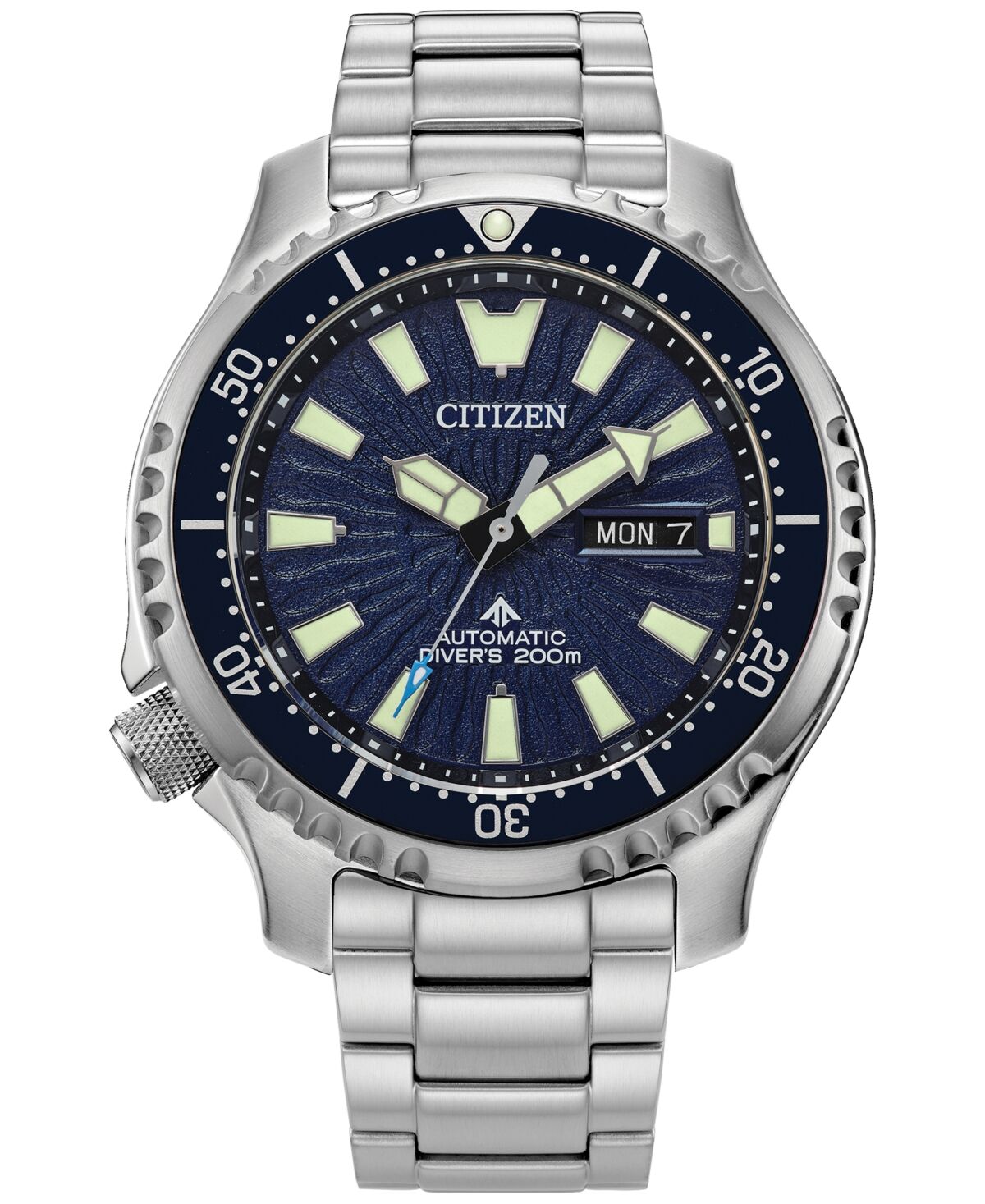 Citizen Men's Automatic Promaster Stainless Steel Bracelet Watch 44mm - Silver-tone