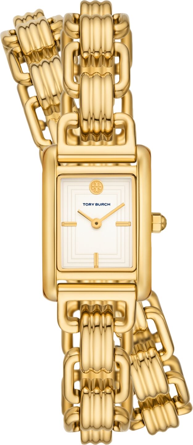 Tory Burch Women's The Eleanor 3-in-1 Gold-Tone Stainless Steel Bracelet Watch 19mm - Gold