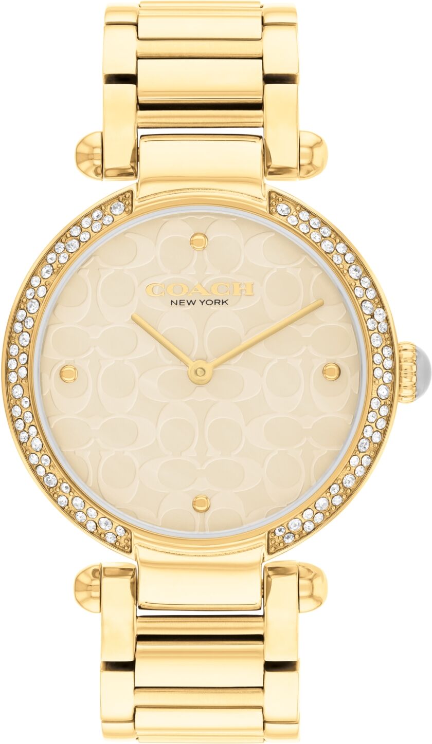 Coach Women's Cary Gold-Tone Stainless Steel Bracelet Watch 34mm - Gold