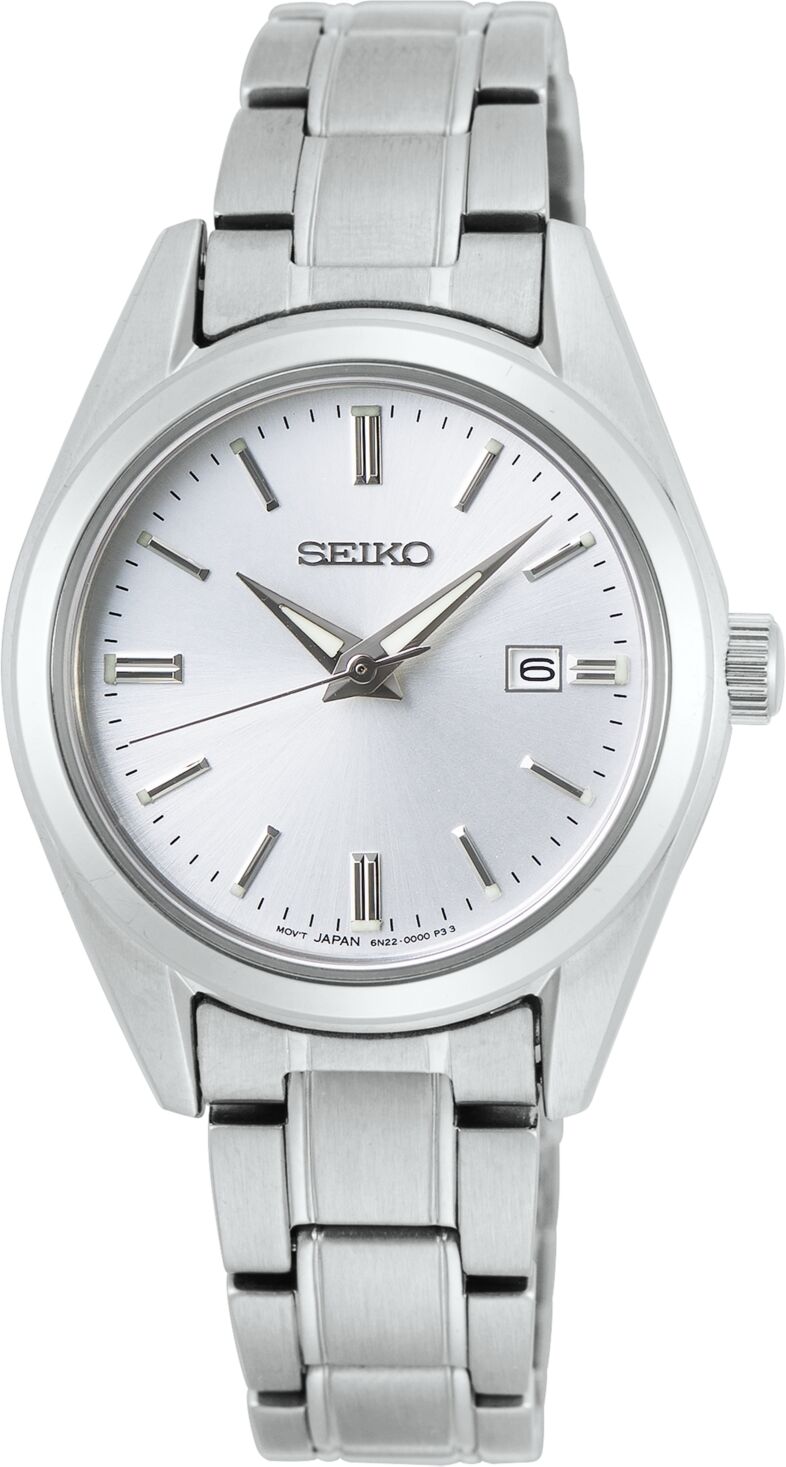 Seiko Women's Essentials Stainless Steel Bracelet Watch 29.8mm - Silver