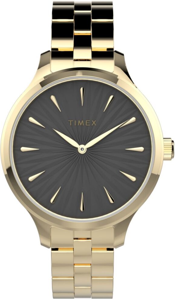 Timex Women's Peyton Gold-Tone Stainless Steel Bracelet Watch 36 mm - Gold-Tone