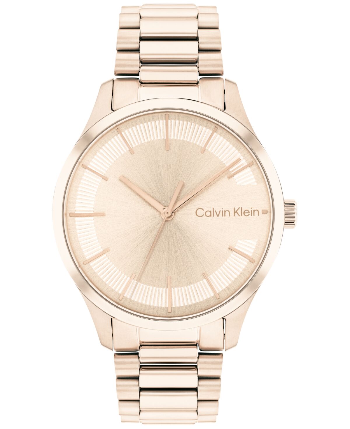 Calvin Klein Carnation Gold-Tone Bracelet Watch 35mm - Carnation Gold