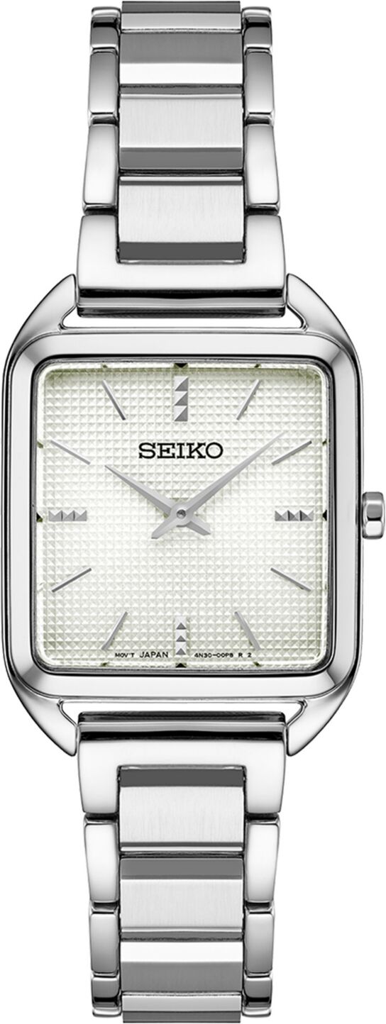 Seiko Women's Essentials Stainless Steel Bracelet Watch 26mm - Silver