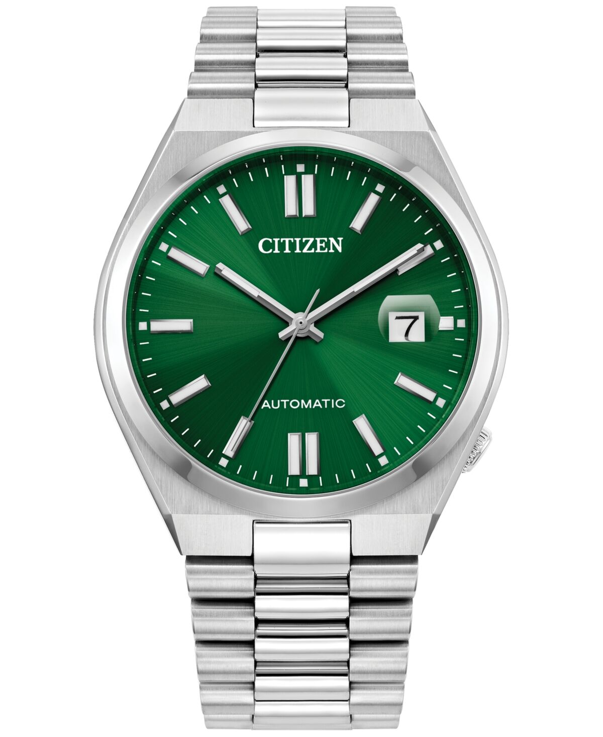 Citizen Men's Tsuyosa Automatic Stainless Steel Bracelet Watch 40mm - Silver-tone