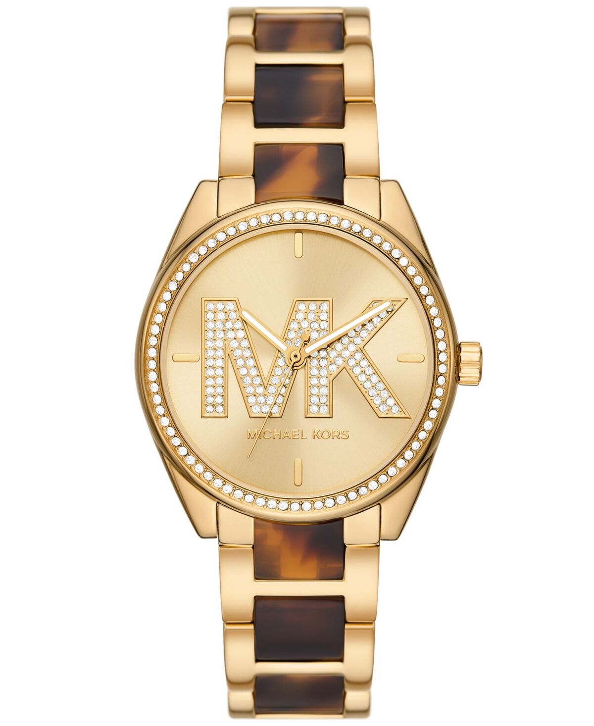 Michael Kors Women's Janelle Three-Hand Two-Tone Stainless Steel Watch 36mm - Two-Tone