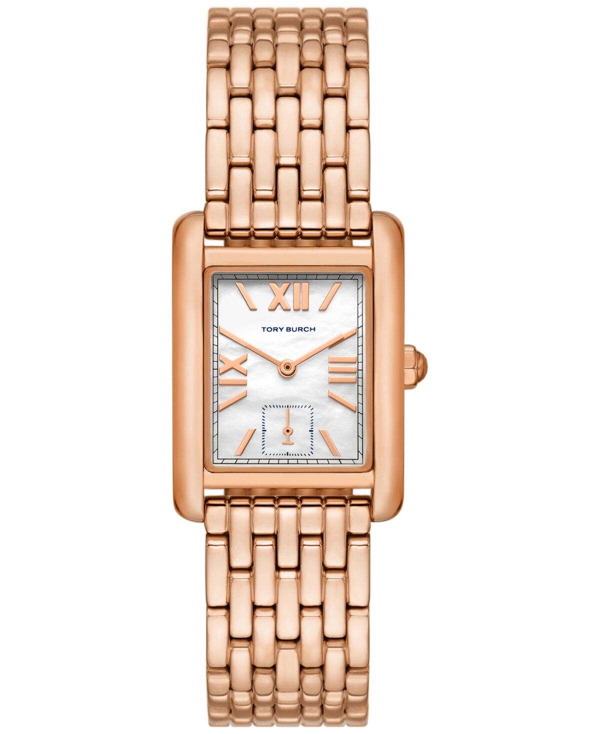 Tory Burch Women's The Eleanor Rose Gold-Tone Stainless Steel Bracelet Watch 25mm - Rose Gold