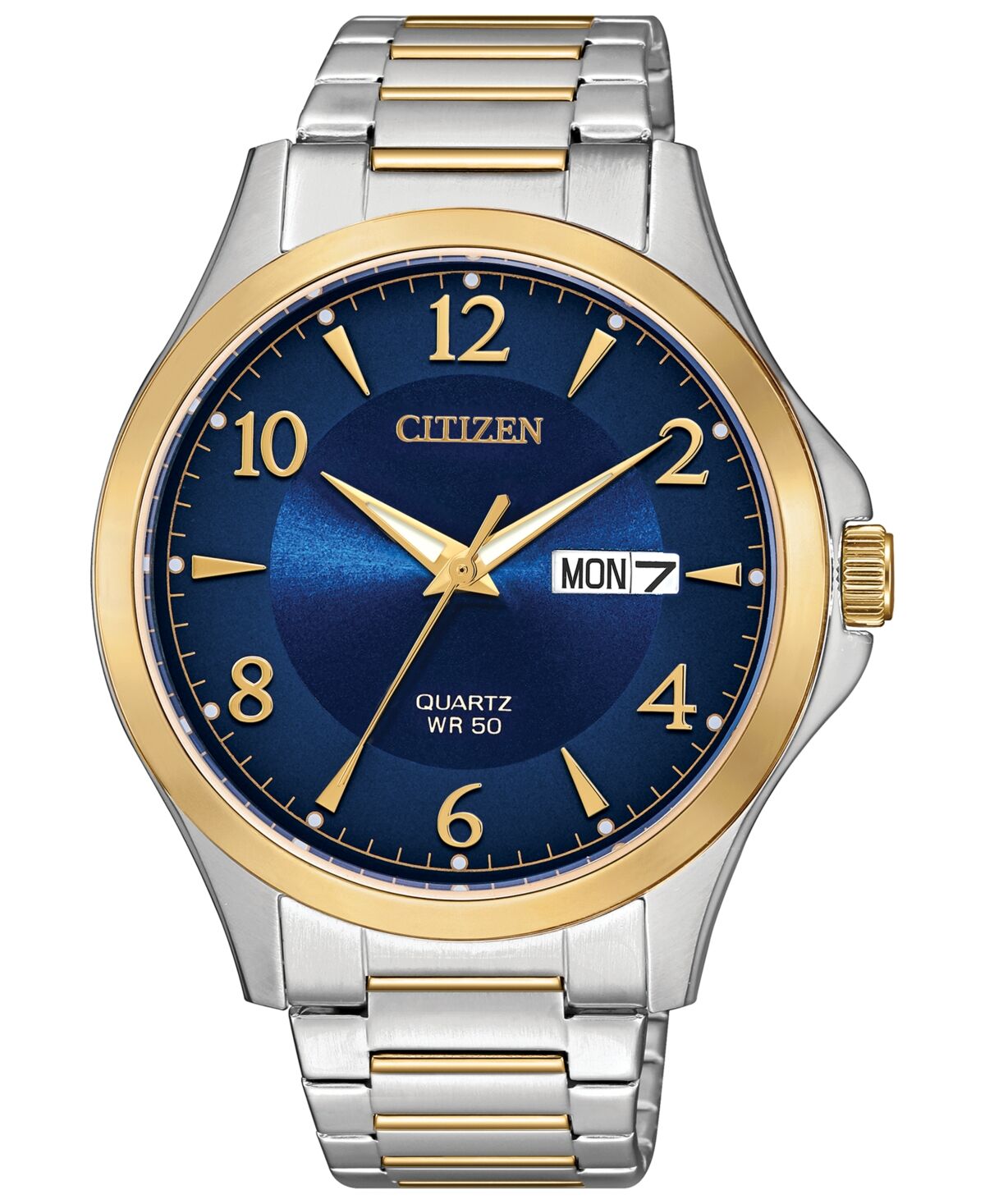 Citizen Men's Quartz Two-Tone Stainless Steel Bracelet Watch 41mm - Two-Tone
