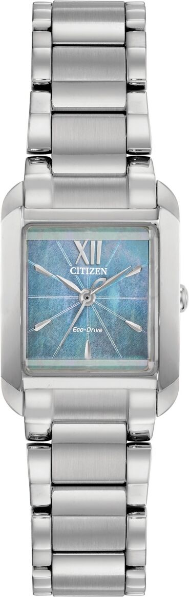 Citizen Eco-Drive Women's Bianca Stainless Steel Bracelet Watch 22mm - Silver