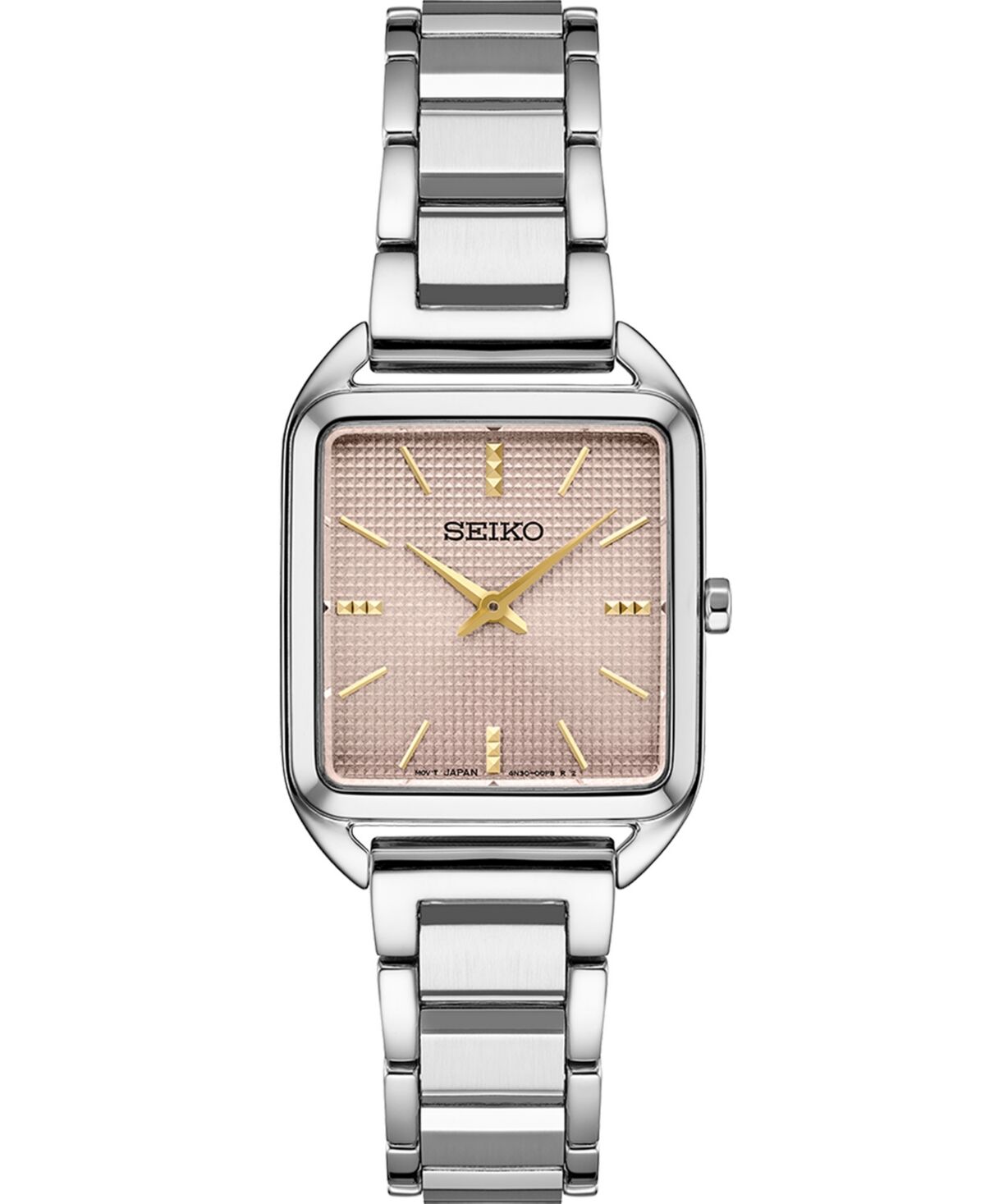 Seiko Women's Essentials Stainless Steel Bracelet Watch 26mm - Pink