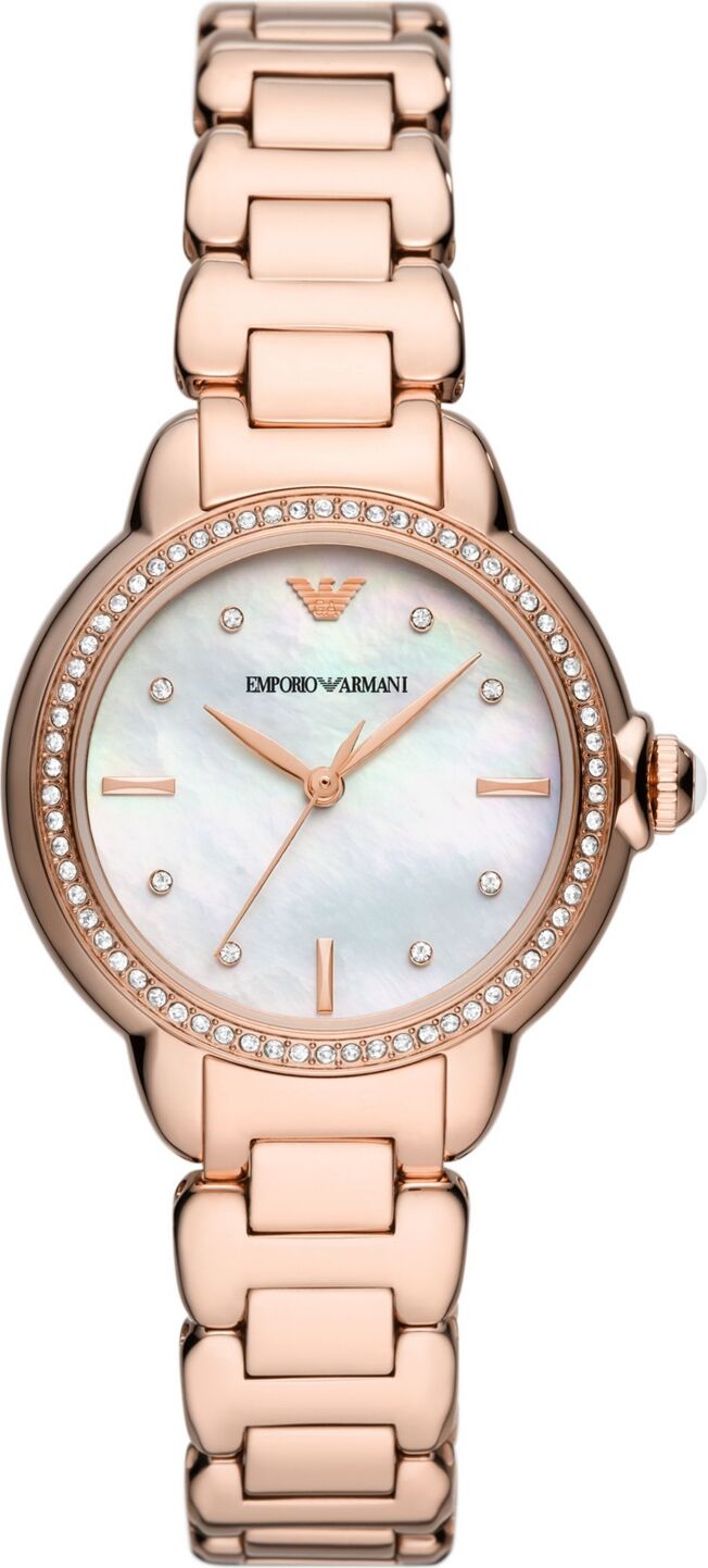 Emporio Armani s Rose Gold-Tone Stainless Steel Bracelet Watch 32mm - Rose Gold