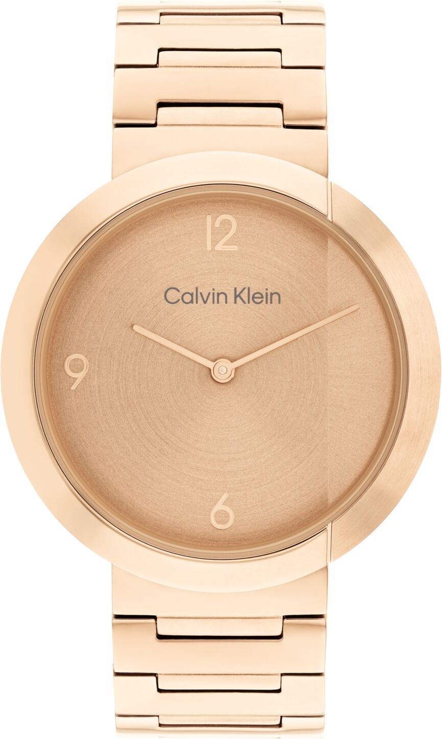 Calvin Klein Women's Carnation Gold-Tone Stainless Steel Bracelet Watch 38mm - Silver