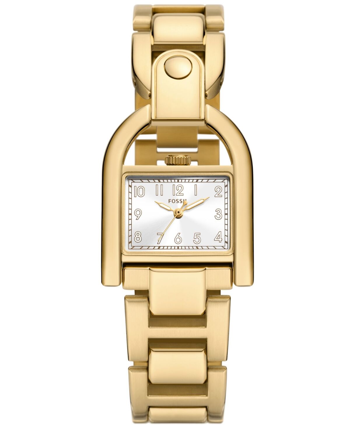Fossil Women's Harwell Three-Hand Gold-Tone Stainless Steel Watch 28mm - Gold-Tone