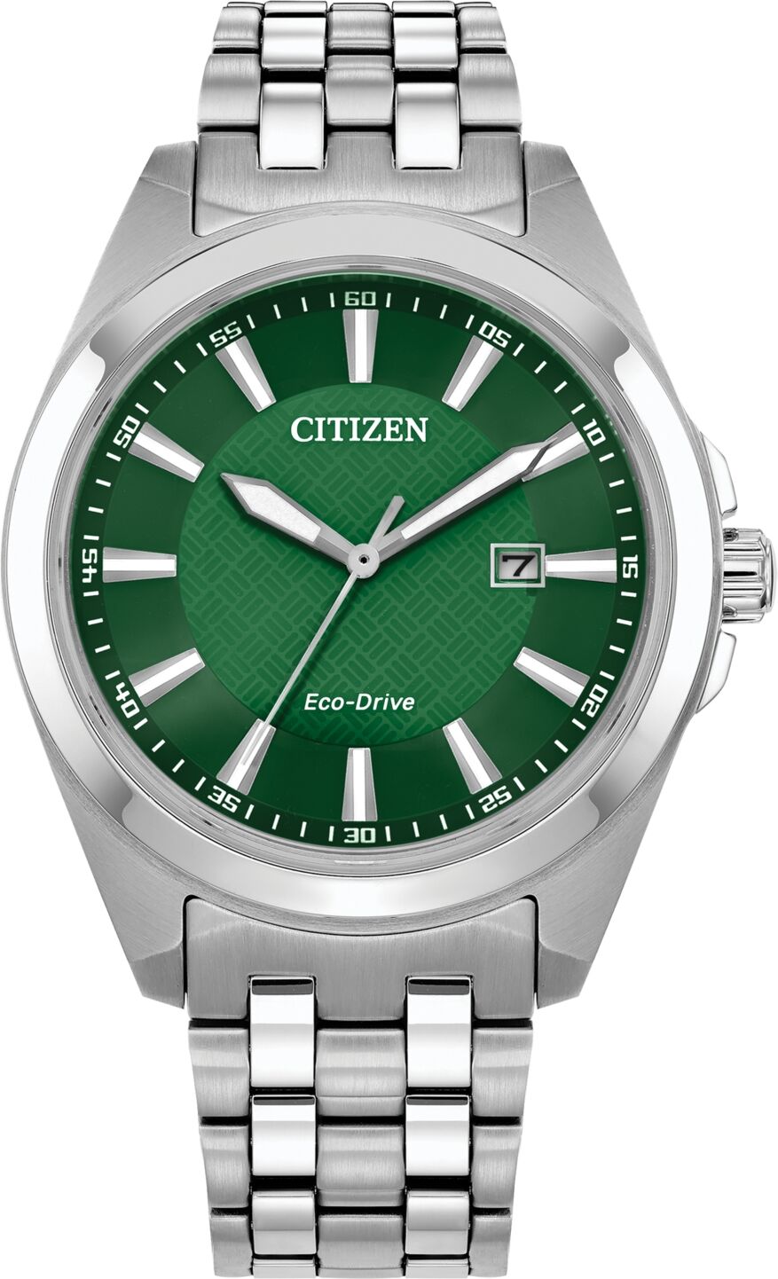 Citizen Eco-Drive Men's Peyten Stainless Steel Bracelet Watch 41mm - Silver-tone