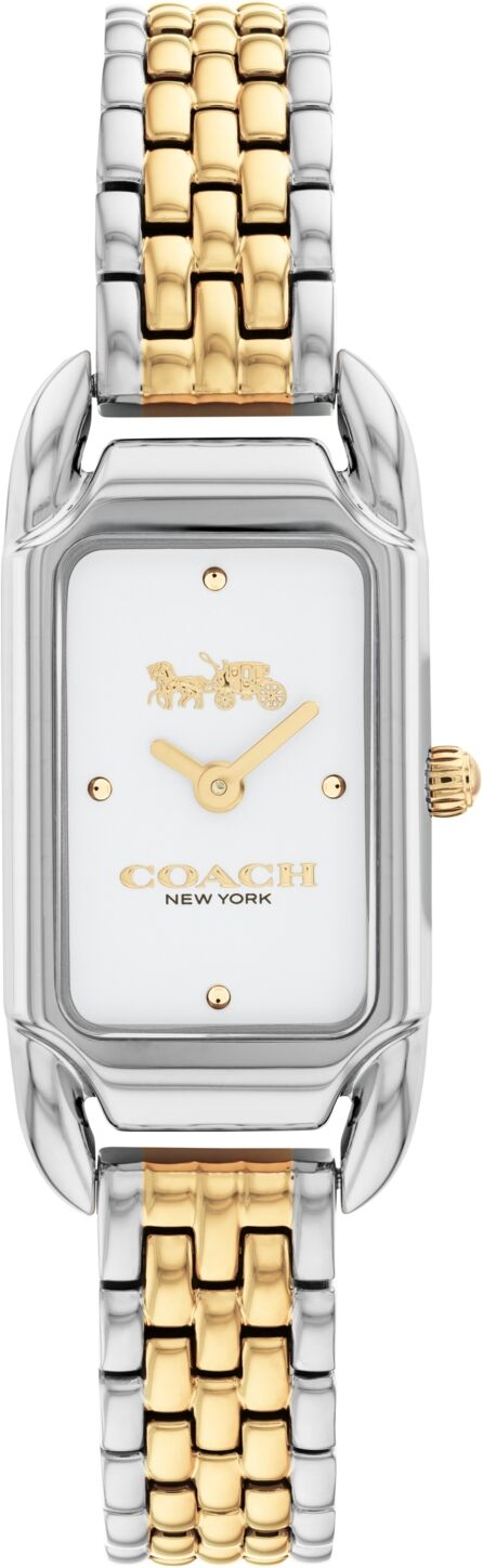 Coach Women's Cadie Two Tone Stainless Steel Bracelet Watch, 17.5 x 28.5mm - Two Tone