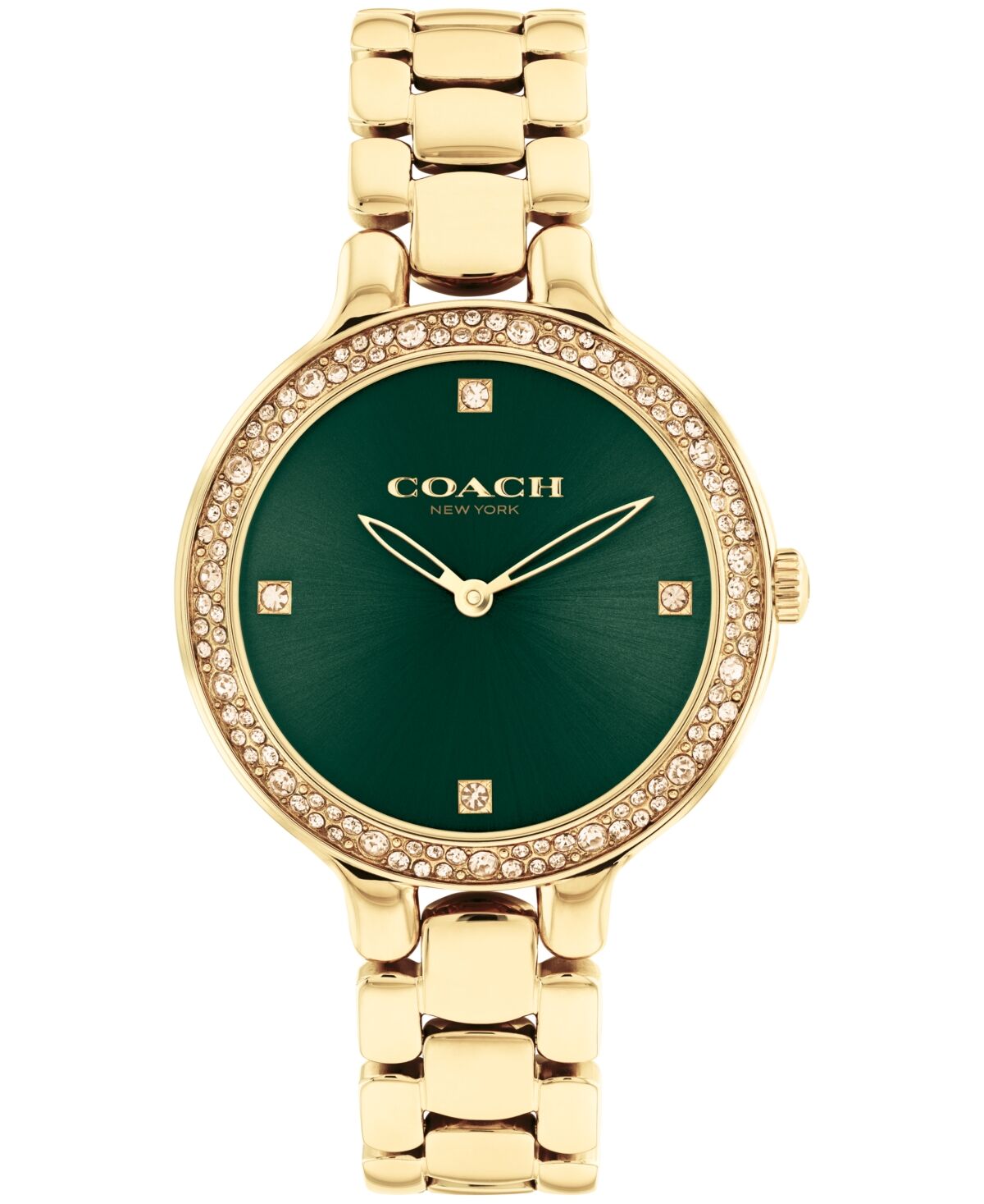 Coach Women's Chelsea Gold-Tone Stainless Steel Bracelet Watch 32mm - Gold
