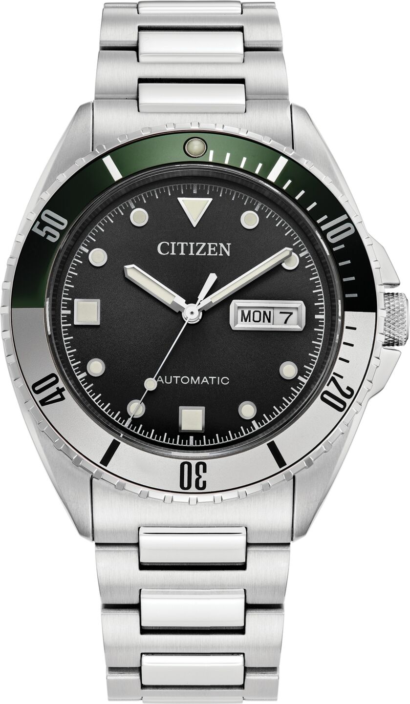 Citizen Men's Automatic Sport Luxury Stainless Steel Bracelet Watch 42mm - Silver-tone