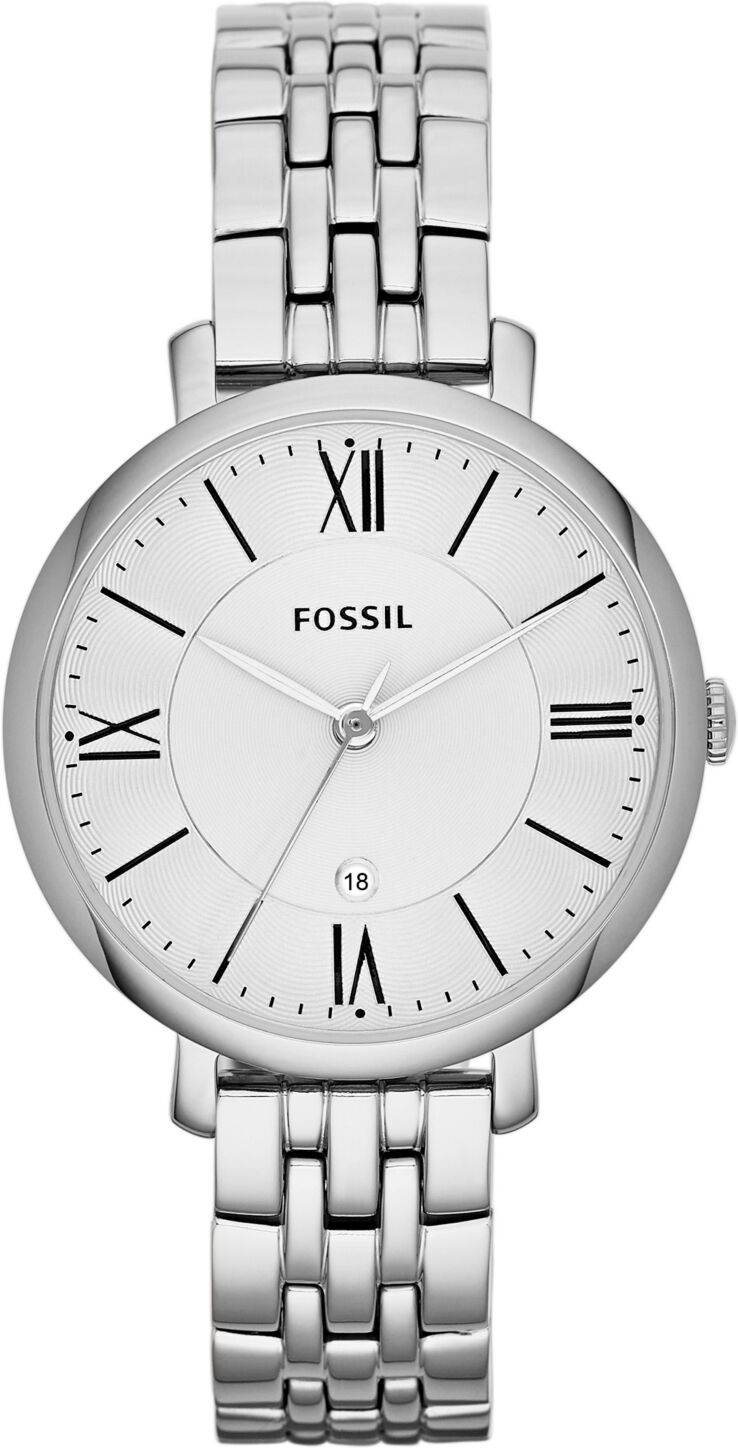 Fossil Women's Jacqueline Stainless Steel Bracelet Watch 36mm ES3433