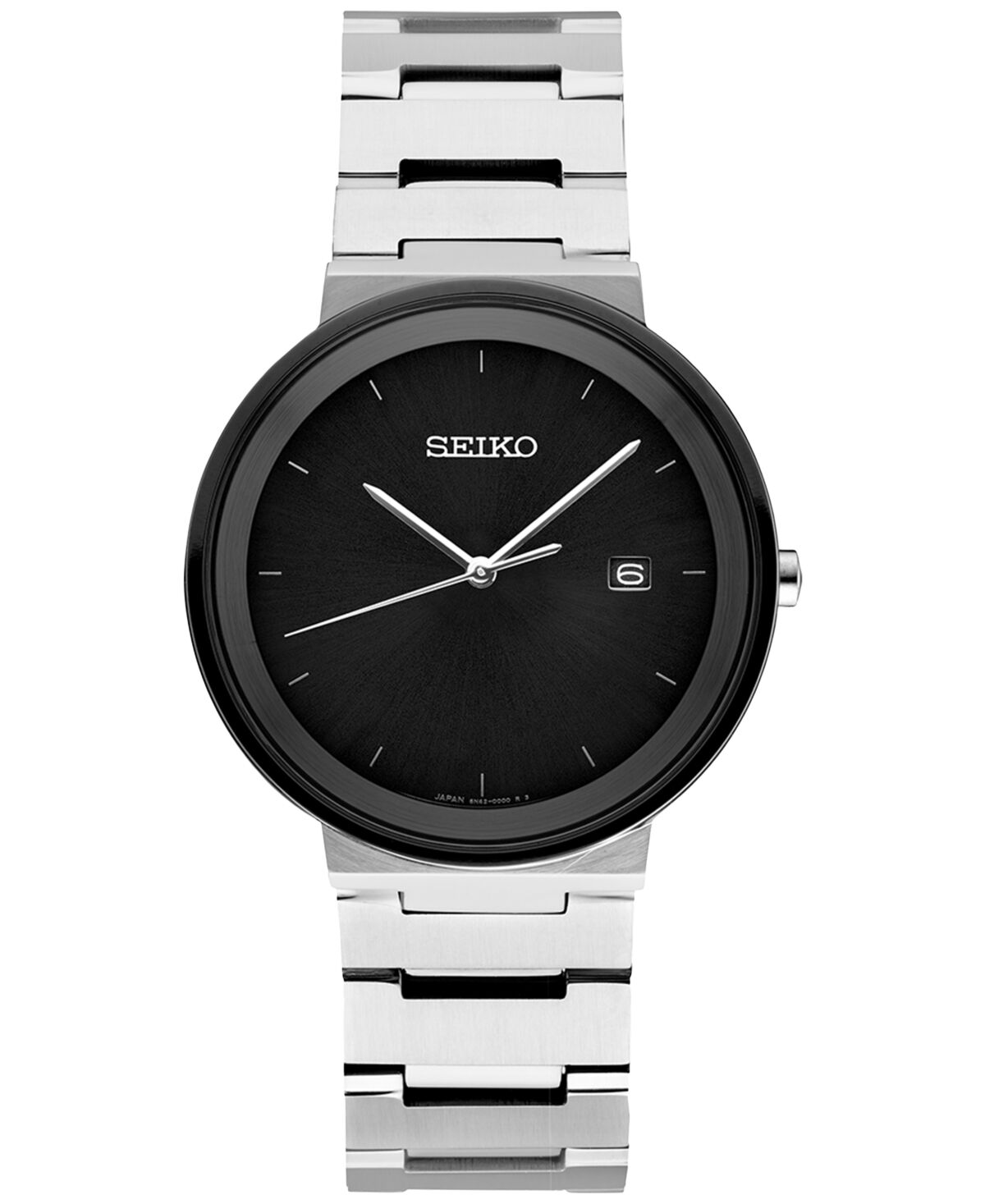 Seiko Men's Essentials Stainless Steel Bracelet Watch 41mm - Silver