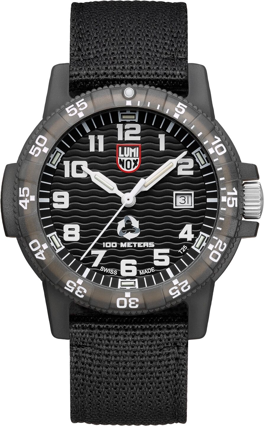 Luminox Men's Swiss Eco Series Black Pet Strap Watch 44mm