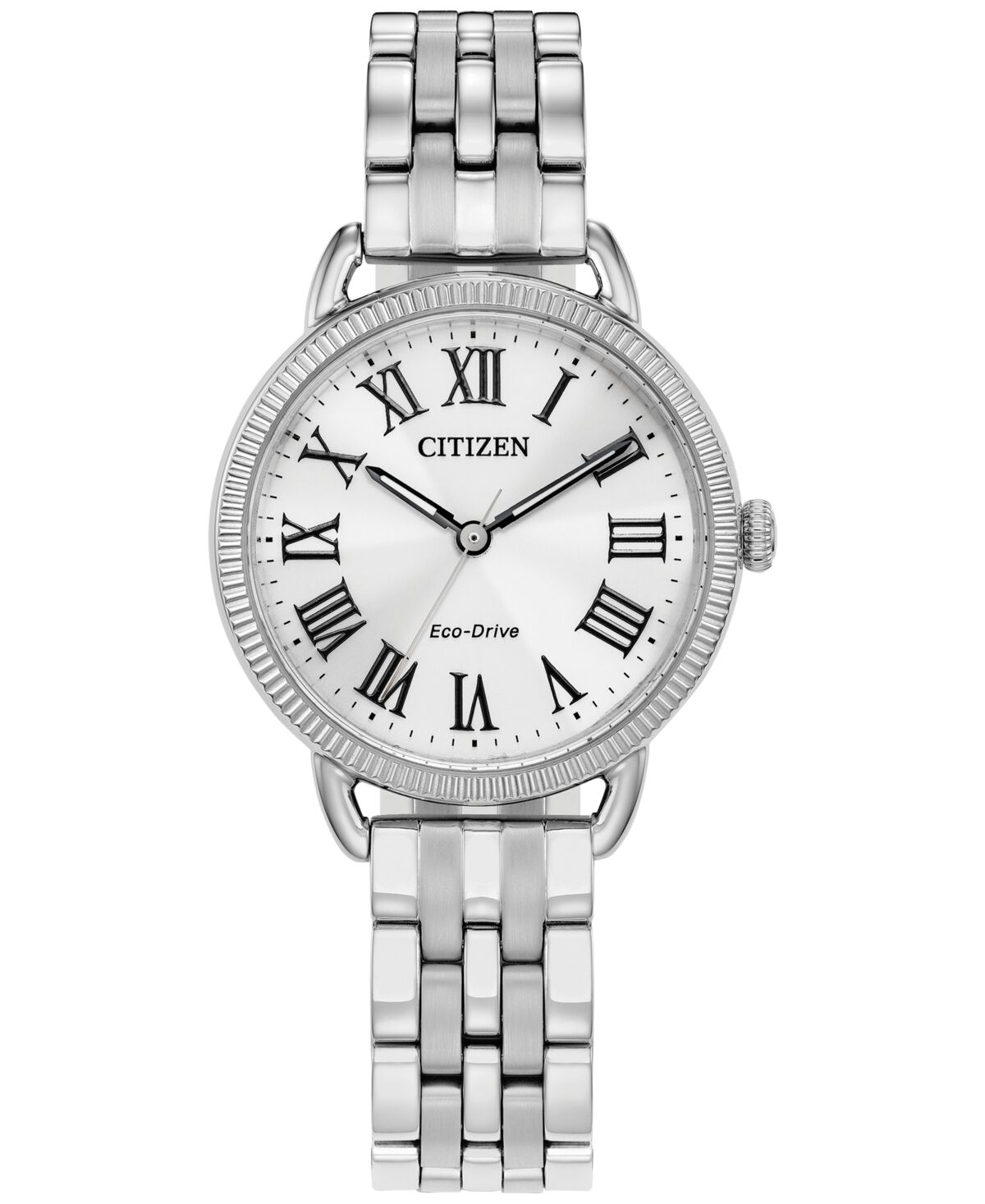 Citizen Eco-Drive Women's Stainless Steel Bracelet Watch 29mm - Silver-tone