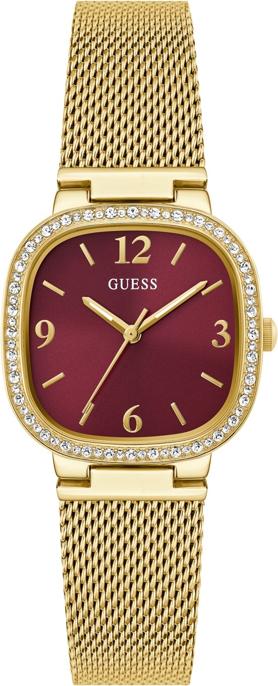 Guess Women's Analog Gold-Tone Stainless Steel, Mesh Watch 32mm - Gold-Tone