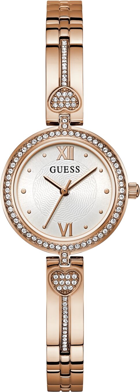 Guess Women's Analog Rose Gold-Tone Stainless Steel Watch 27mm - Rose Gold-Tone