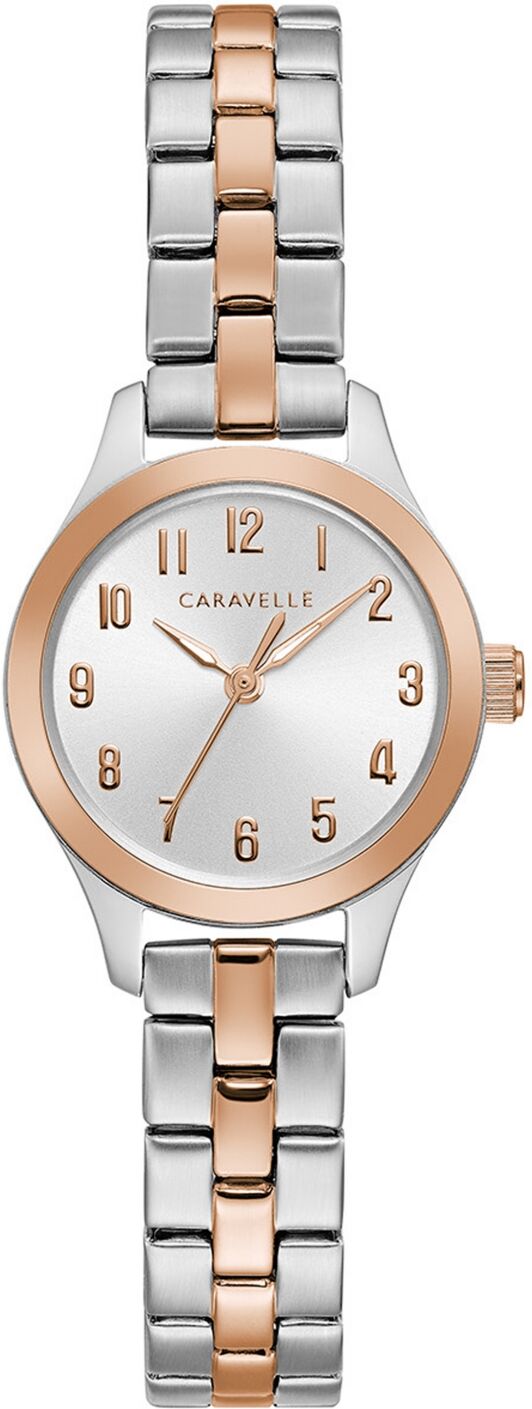 Caravelle Designed by Bulova Women's Two-Tone Stainless Steel Bracelet Watch 24mm - Two-Tone