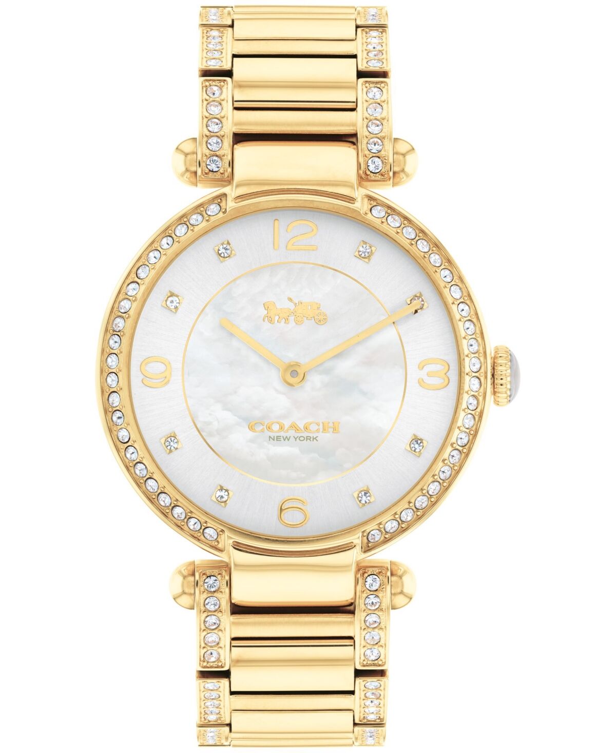 Coach Women's Cary Stainless Steel Bracelet Watch 34mm - Gold