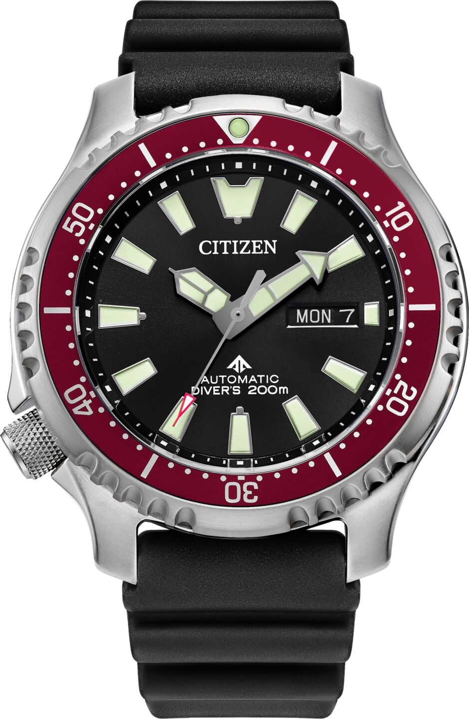 Citizen Men's Promaster Automatic Dive Black Strap Watch, 44mm - Black