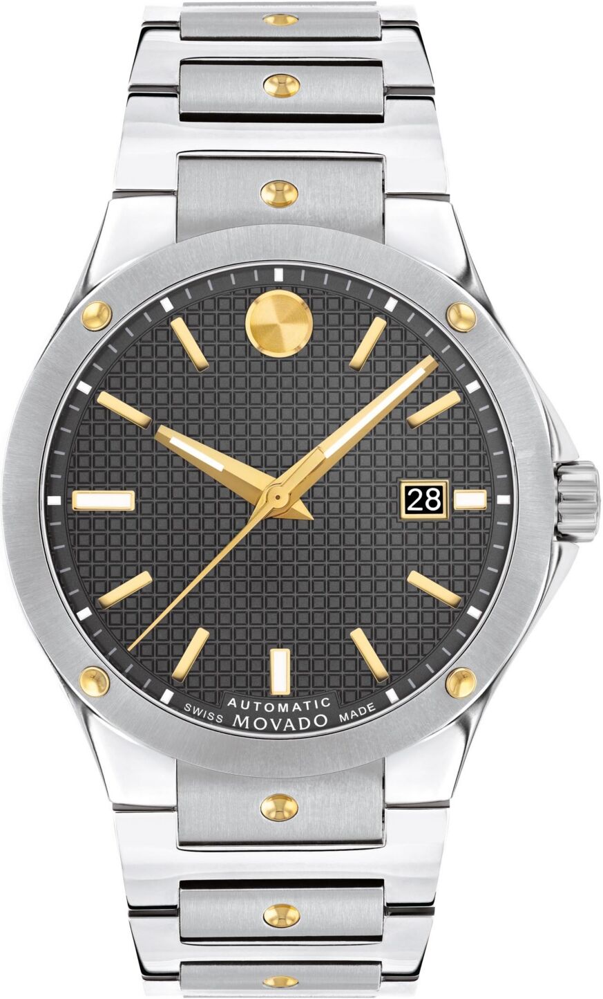 Movado Men's Swiss Automatic Sports Edition Stainless Steel & Gold Pvd Bracelet Watch 41mm - Two-tone