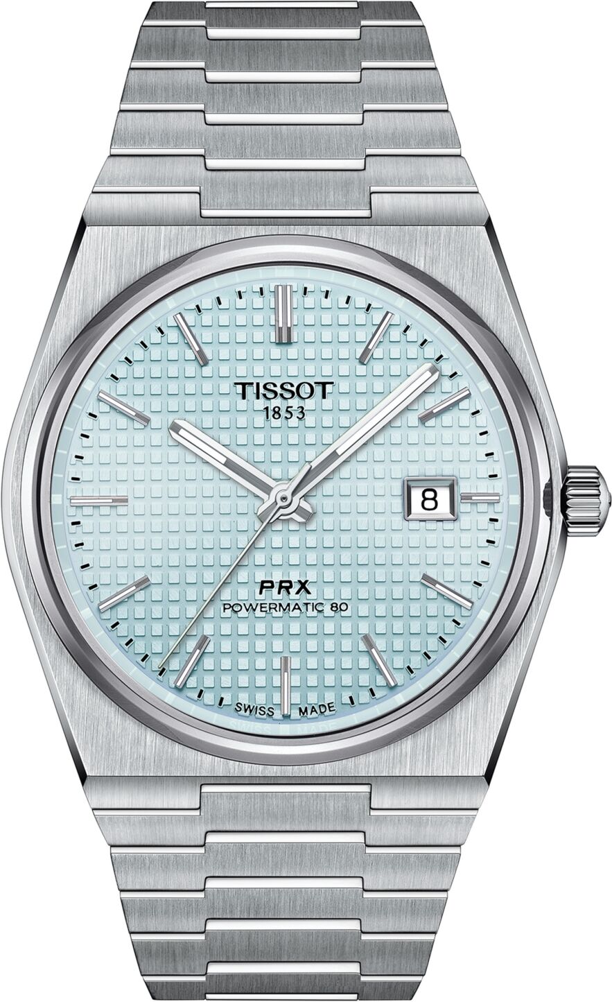 Tissot Men's Swiss Automatic Prx Stainless Steel Bracelet Watch 40mm