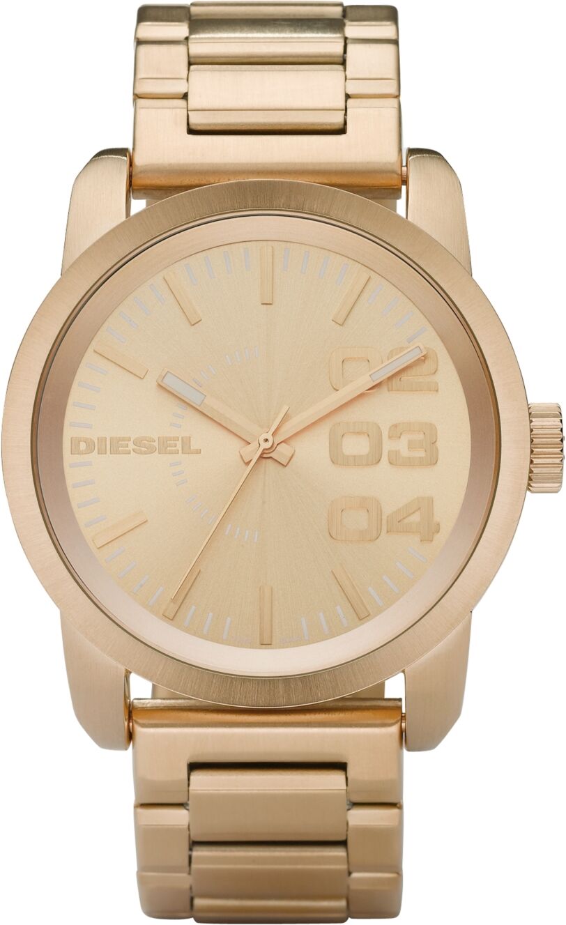 Diesel Men's Watch, Gold Ion Plated Stainless Steel Bracelet 54x46mm DZ1466