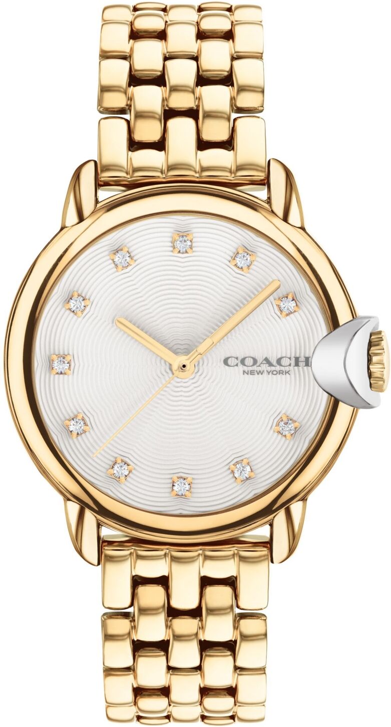 Coach Women's Arden Gold-Tone Stainless Steel Bracelet Watch, 32mm - Gold-Tone