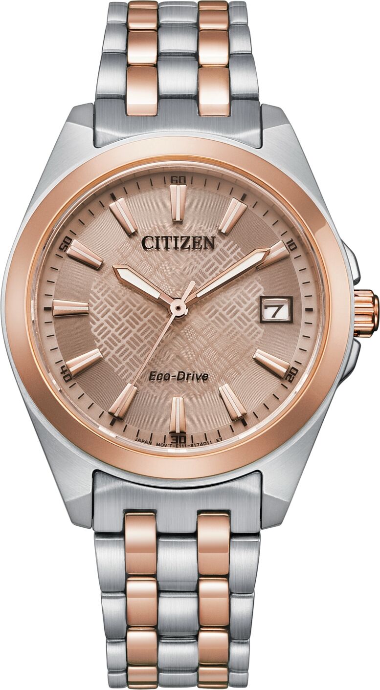 Citizen Eco-Drive Women's Corso Two-Tone Stainless Steel Bracelet Watch 33mm - Two-tone