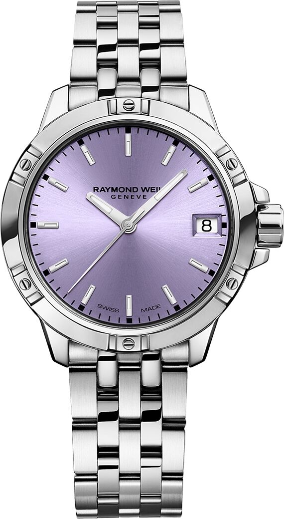 Raymond Weil Women's Swiss Tango Classic Stainless Steel Bracelet Watch 30mm - Lilac