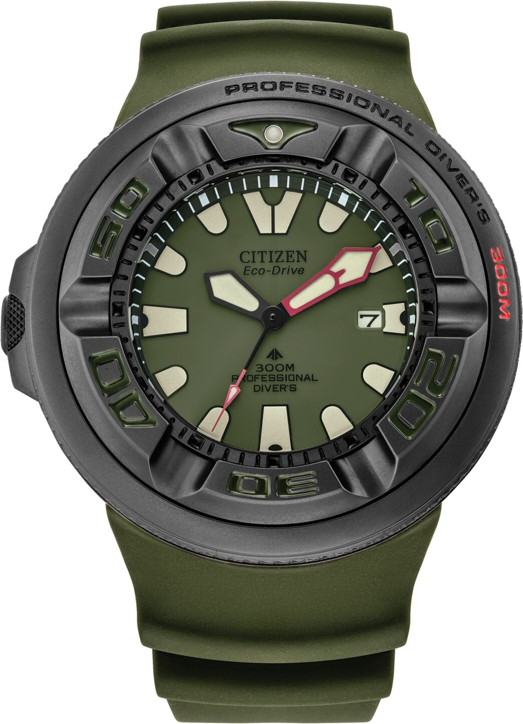 Citizen Eco-Drive Men's Promaster Dive Green Strap Watch 48mm - Green