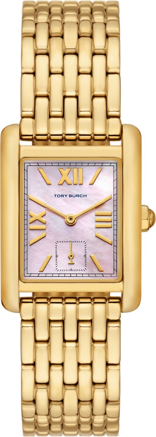 Tory Burch Women's The Eleanor Gold-Tone Stainless Steel Bracelet Watch 25mm - Gold